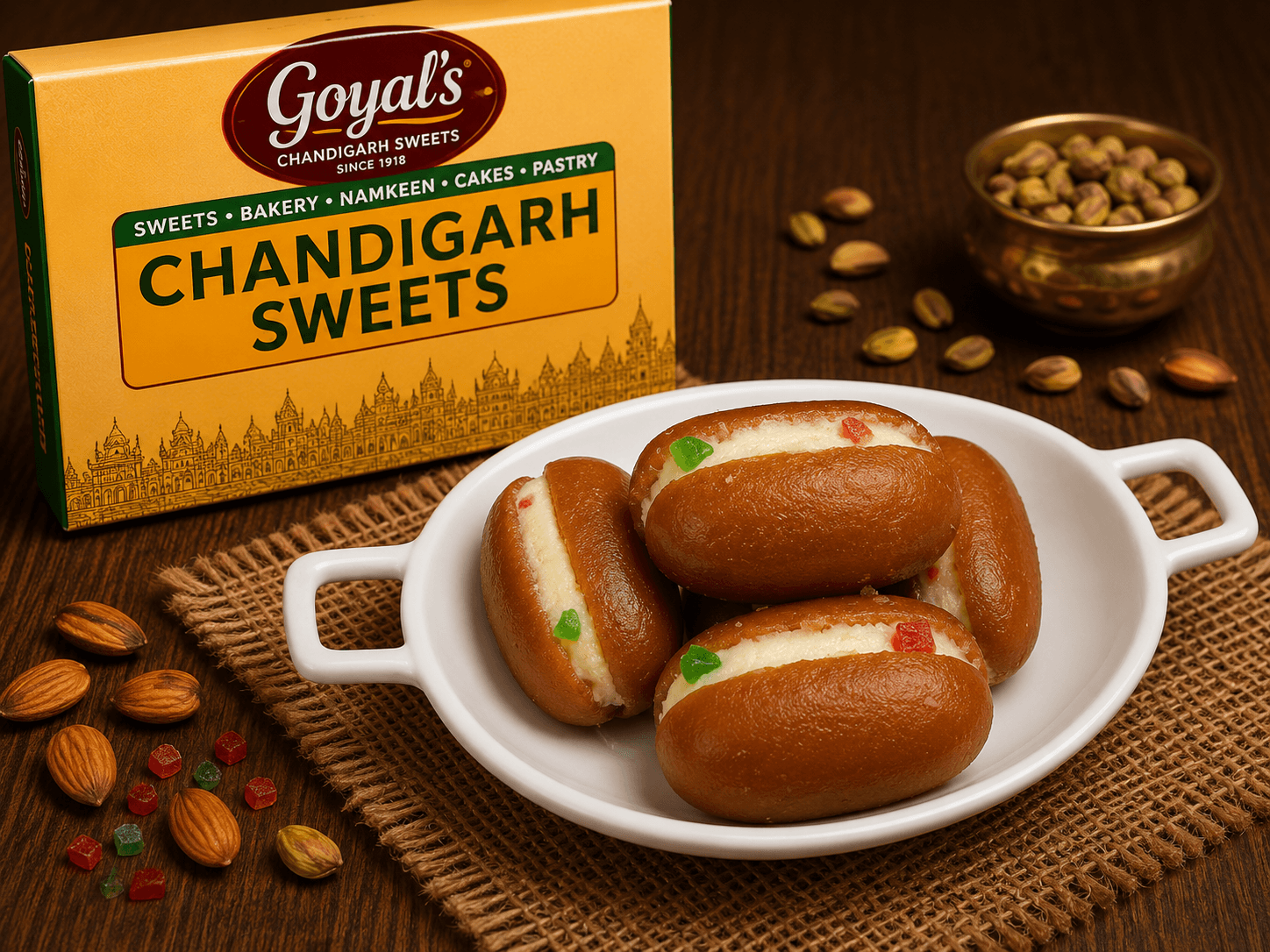 Cham Cham Khoya sweet box