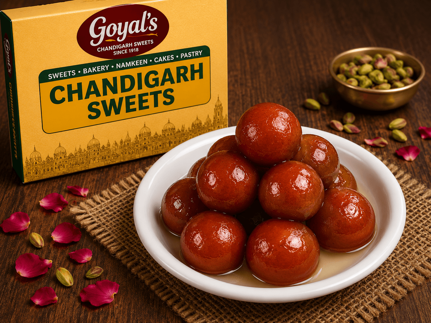 Gulab Jamun sweet box