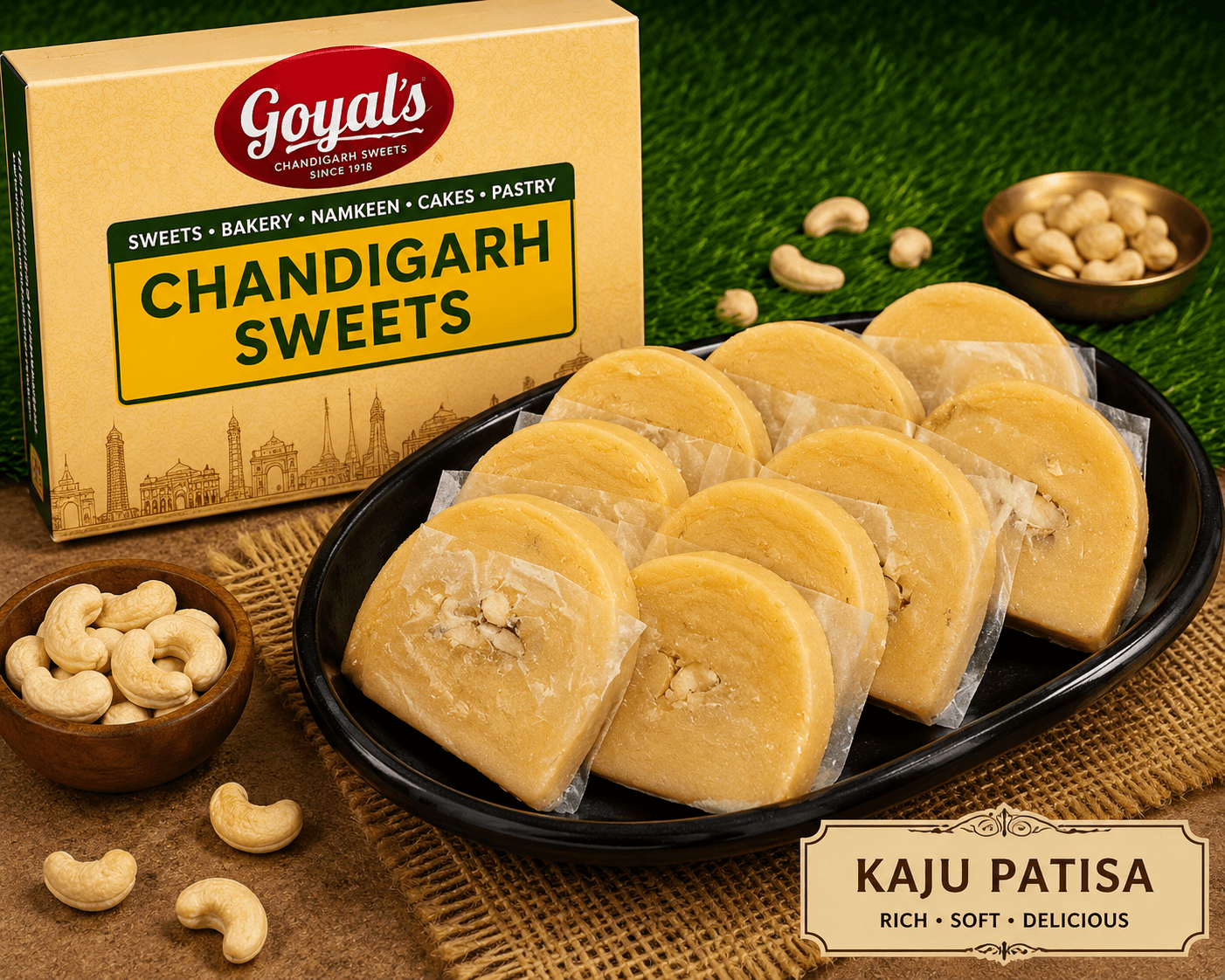 Kaju Patisa sweet box