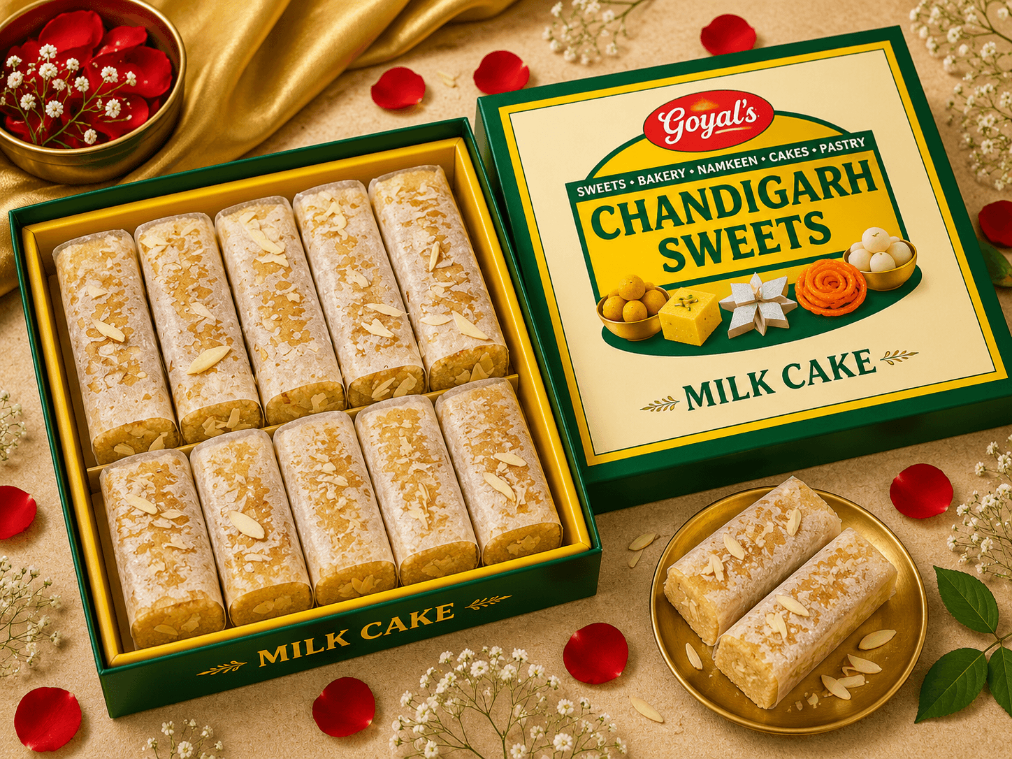 Milk Cake sweet box