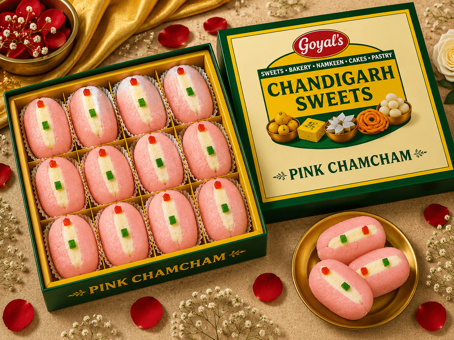 Pink Chamcham sweet box