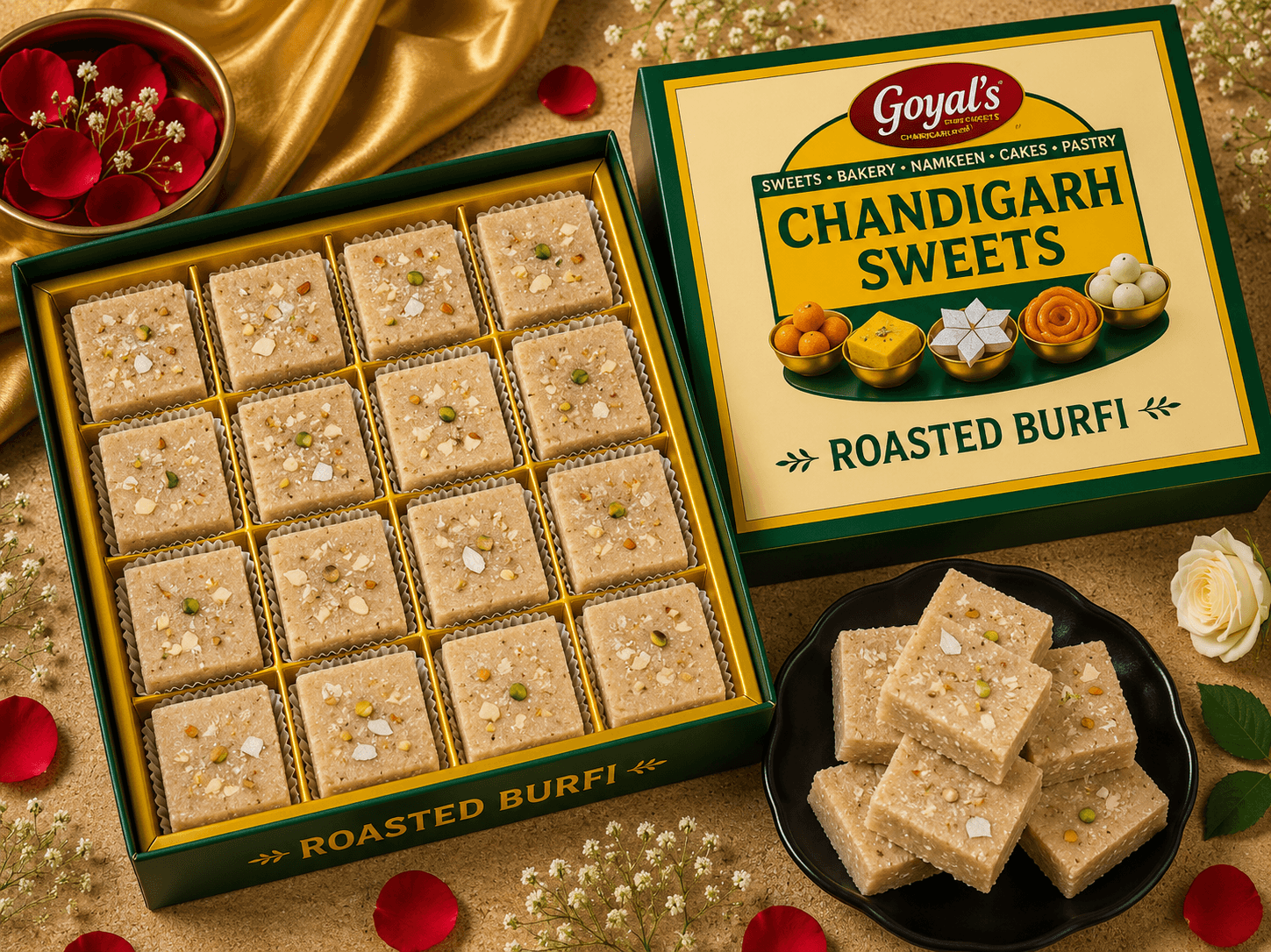 Sukki Bhaji sweet box